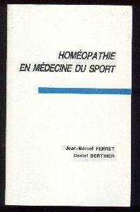 Seller image for Homopathie en mdecine du sport. for sale by Librairie  la bonne occasion