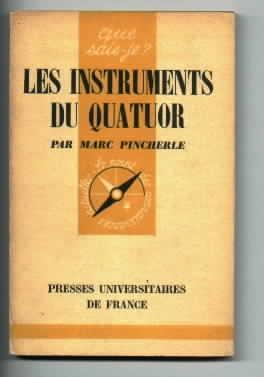 Seller image for Les Instruments Du Quatuor for sale by Librairie  la bonne occasion