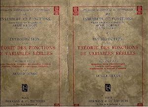 Seller image for Ensembles et fonctions. TOMES I & II; Introduction  la thorie des fonctions de variables relles. ( 2 VOLUMES) for sale by Librairie  la bonne occasion