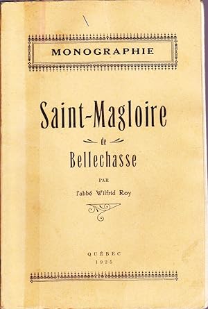 Saint-Magloire de Bellechasse.