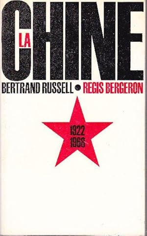 Image du vendeur pour La Chine 1922-1968. mis en vente par Librairie  la bonne occasion