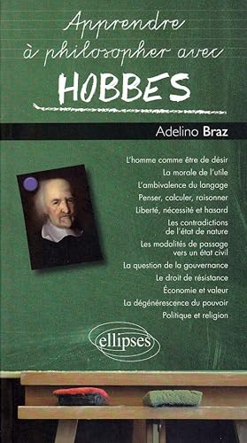 Image du vendeur pour Apprendre  philosopher avec Hobbes. mis en vente par Librairie  la bonne occasion