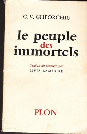Seller image for Le peuple des immortels. for sale by Librairie  la bonne occasion