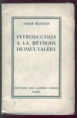 Seller image for Introduction  la mthode de Paul Valry. for sale by Librairie  la bonne occasion