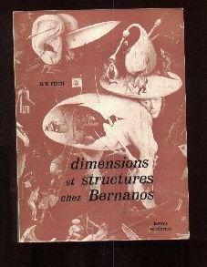 Bild des Verkufers fr Dimensions et structures chez Bernanos. Essai de mthode critique. zum Verkauf von Librairie  la bonne occasion