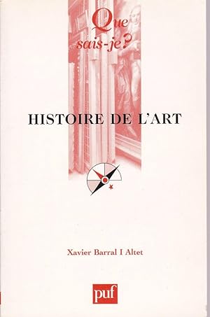 Immagine del venditore per Histoire de l'Art. venduto da Librairie  la bonne occasion