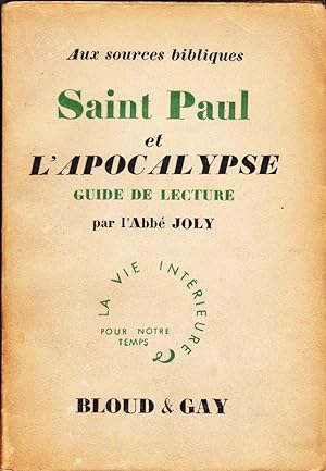 Seller image for Saint Paul et l'Apocalypse. Guide de lecture. for sale by Librairie  la bonne occasion