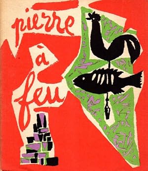 Image du vendeur pour Pierre  feu. Provence noire, couverture et 50 lithographies par Andr Marchand. mis en vente par Rdner Versandantiquariat