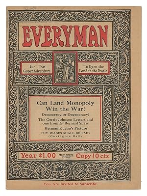 Everyman, Vol. 12, No. 8, April 1918
