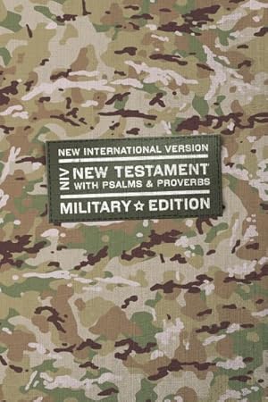 Imagen del vendedor de Holy Bible : New International Version, Military Camo, Military Edition, Comfort Print, New Testament With Psalms and Proverbs a la venta por GreatBookPrices