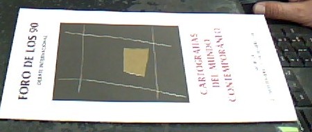 Immagine del venditore per Cartografas del mundo contempneo. Foro de los 90, debate internacional venduto da Librera La Candela