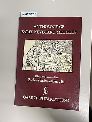 Seller image for Anthology of early keyboard methods for sale by Amnesty Bookshop London