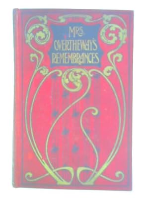 Seller image for Mrs. Overtheway's Remembrances for sale by World of Rare Books