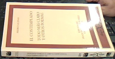 Imagen del vendedor de El contemplado. Todo ms claro y otros poemas a la venta por Librera La Candela