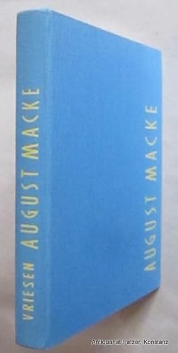 August Macke. 2., wesentlich erweiterte Auflage. Stuttgart, Kohlhammer, 1957. 4to. (30 : 21 cm). ...