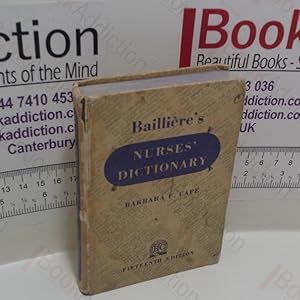 Seller image for Bailliere's Nurses' Dictionary for sale by BookAddiction (ibooknet member)