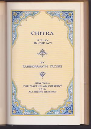 Seller image for Chitra, A Play In One Act for sale by Heights Catalogues, Books, Comics