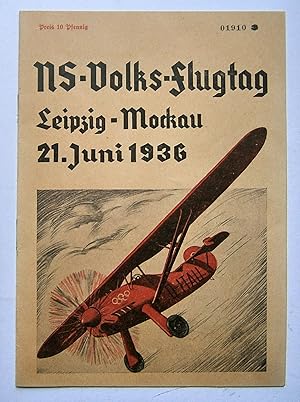 Leipzigs NS-Volks-Flugtag im Flughafen Leipzig-Mockau am 21. Juni 1936.