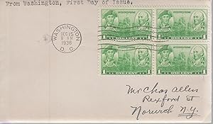 First Day Cover, Canceled