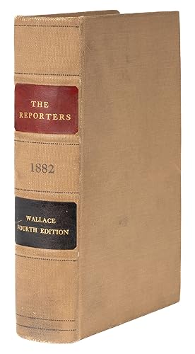 Imagen del vendedor de The Reporters Arranged and Characterized with Incidental Remarks, 4th a la venta por The Lawbook Exchange, Ltd., ABAA  ILAB