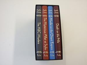 Seller image for 4 Hercule Poirot Novels The Mysterious Affair at Styles; Murder on the Orient Express; The ABC Murders; Death on the Nile for sale by Ardis Books
