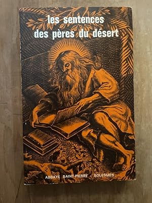 Image du vendeur pour Les Sentences des Pres du dsert - recueil de Plage & Jean mis en vente par Librairie des Possibles