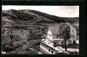 Bild des Verkufers fr Ansichtskarte Langenthal b. Hirschhorn, Gasthaus-Pension Zur Linde, Bes.: Ad. Grtner zum Verkauf von Bartko-Reher