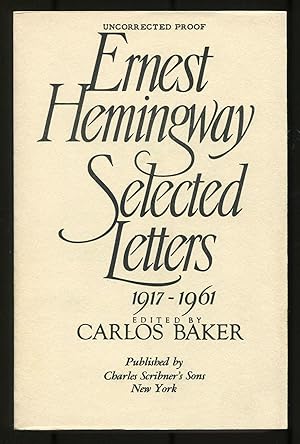 Seller image for Selected Letters 1917-1961 for sale by Between the Covers-Rare Books, Inc. ABAA