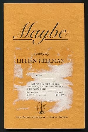 Seller image for Maybe: A Story for sale by Between the Covers-Rare Books, Inc. ABAA