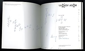 Yaacov Agam. Inscribed to "Fred" Wight