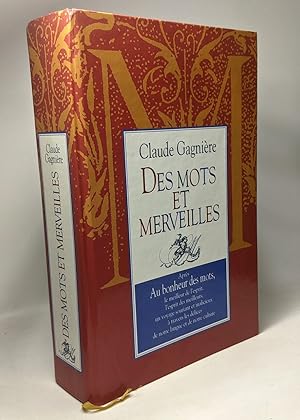 Seller image for Des mots et merveilles for sale by crealivres