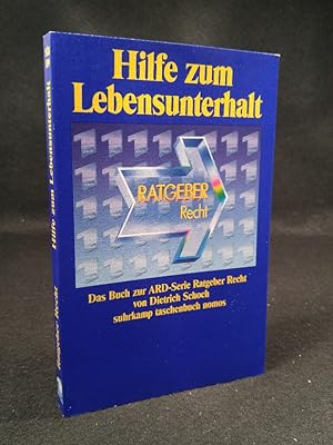 Seller image for Hilfe zum Lebensunterhalt [Neubuch] Das Buch zur Fernsehserie ARD-Ratgeber Recht for sale by ANTIQUARIAT Franke BRUDDENBOOKS