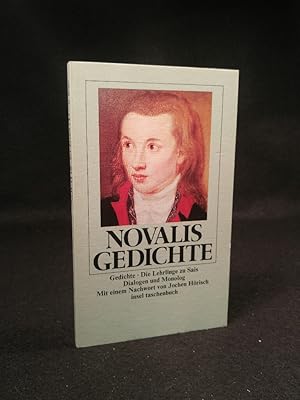 Imagen del vendedor de Gedichte. Die Lehrlinge zu Sais   Dialogen und Monolog. a la venta por ANTIQUARIAT Franke BRUDDENBOOKS