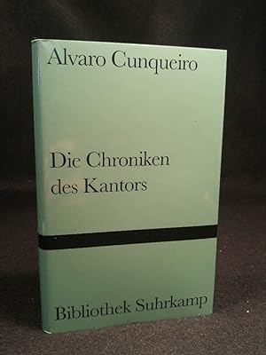 Seller image for Die Chroniken des Kantors for sale by ANTIQUARIAT Franke BRUDDENBOOKS