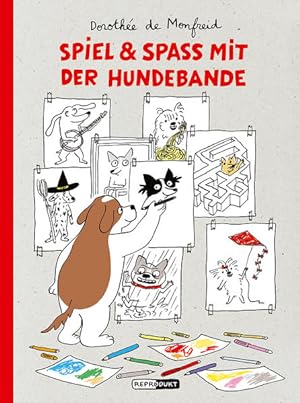 Bild des Verkäufers für Spiel & Spaß mit der Hundebande. Mitmachbuch. Alter: ab 4 Jahren. zum Verkauf von A43 Kulturgut