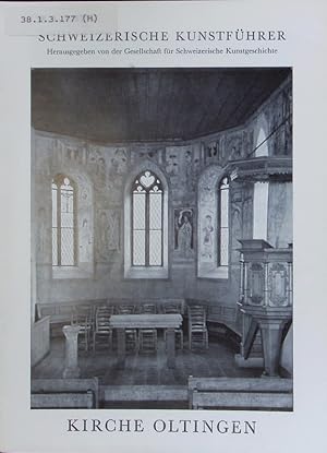 Imagen del vendedor de Kirche Oltingen. Schweizerische Kunstfhrer. a la venta por Antiquariat Bookfarm