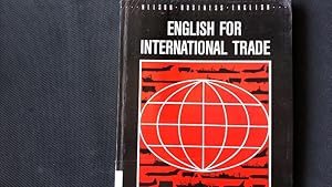 Imagen del vendedor de English for international trade. a la venta por Antiquariat Bookfarm