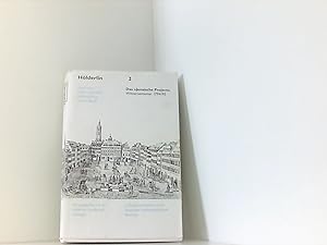 Seller image for Hlderlin Texturen 2: Das Jenaische Project: Wintersemester 1794/95 mit Vorbereitung und Nachlese for sale by Book Broker