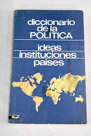 Imagen del vendedor de Diccionario de la política a la venta por Alcaná Libros