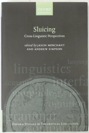 Image du vendeur pour Sluicing: Cross-Linguistic Perspectives mis en vente par PsychoBabel & Skoob Books