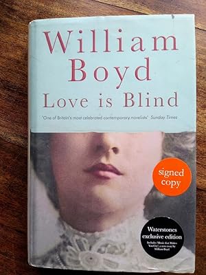 Immagine del venditore per Love is Blind (SIGNED) venduto da Johnston's Arran Bookroom