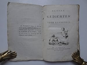 Bild des Verkufers fr Kleine gedichten voor kinderen. zum Verkauf von Antiquariaat De Boekenbeurs