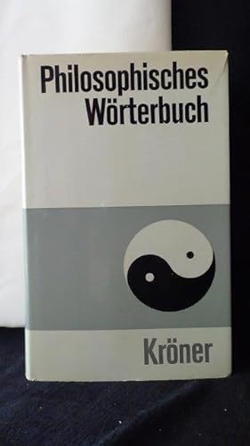 Philosophisches Wörterbuch.