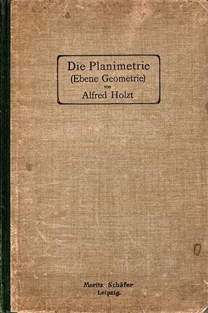 Seller image for Die Schule des Maschinentechnikers. 2. Bd.: Die Planimetrie (Ebene Geometrie). Lehrbuch zum Selbstunterricht for sale by Antiquariat Jterbook, Inh. H. Schulze