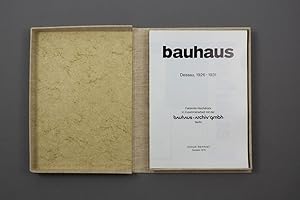 Seller image for Bauhaus Dessau, 1926-1931 for sale by Flat & Bound c/o Integral Lars Mller GmbH