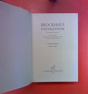 Bild des Verkufers fr Brockhaus Enzyklopdie in 20 Bnden - Band 13: MOT - OSS (17. Auflage) zum Verkauf von biblion2