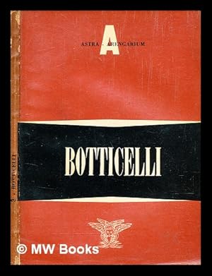 Bild des Verkufers fr Botticelli by L. Vertova zum Verkauf von MW Books