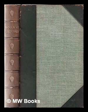 Immagine del venditore per uvres potiques de N. Boileau suivies d' uvres en prose: publies avec notes et variantes / [N. Boileau] venduto da MW Books