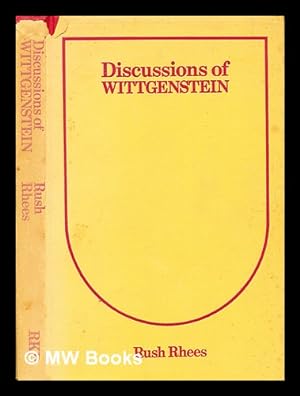 Immagine del venditore per Discussions of Wittgenstein / by Rush Rhees venduto da MW Books