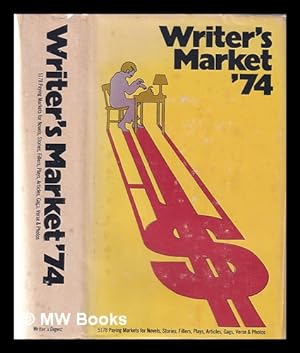 Imagen del vendedor de Writer's market '74 a la venta por MW Books